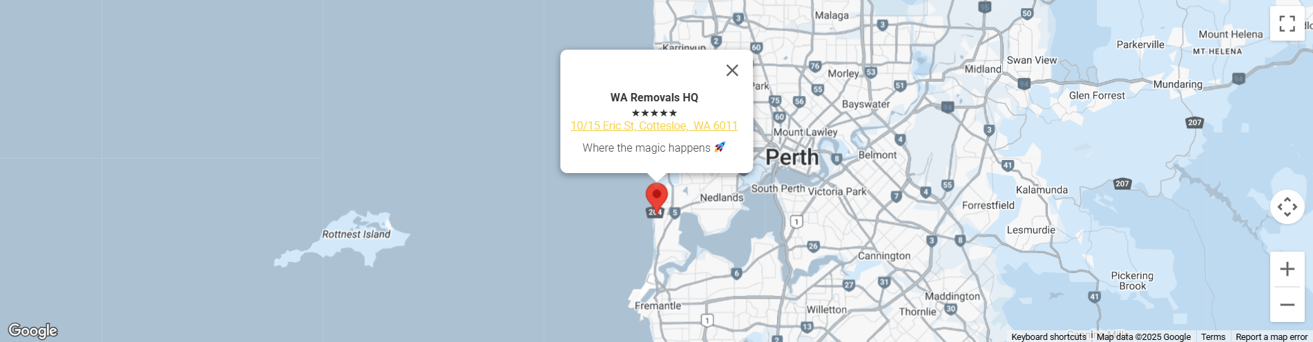 WA Removals HQ Location